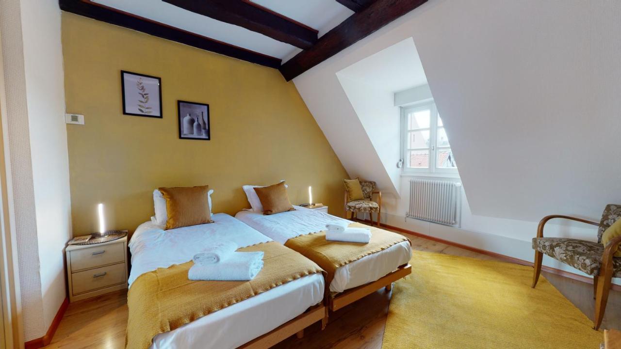 Апартаменты Aux Bijoux De Colmar - Le Saphir - 1 Parking Gratuit Экстерьер фото