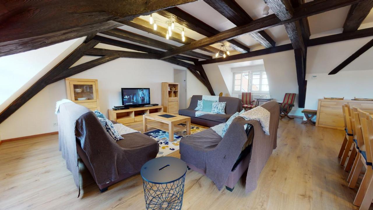 Апартаменты Aux Bijoux De Colmar - Le Saphir - 1 Parking Gratuit Экстерьер фото